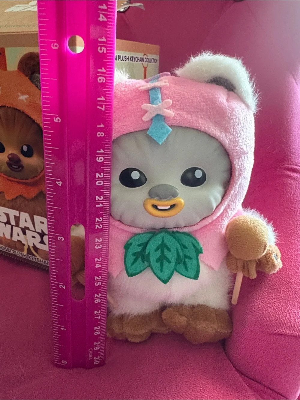 Star Wars Ewok Cosbi Plush Keychain Collection - Picture 7 of 7